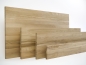 Mobile Preview: Solid wood edge glued panel Ash Brownheart A/B 19mm, full lamella, customized DIY
